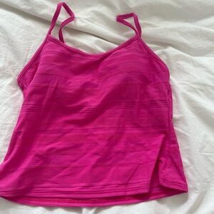 Pink tank top